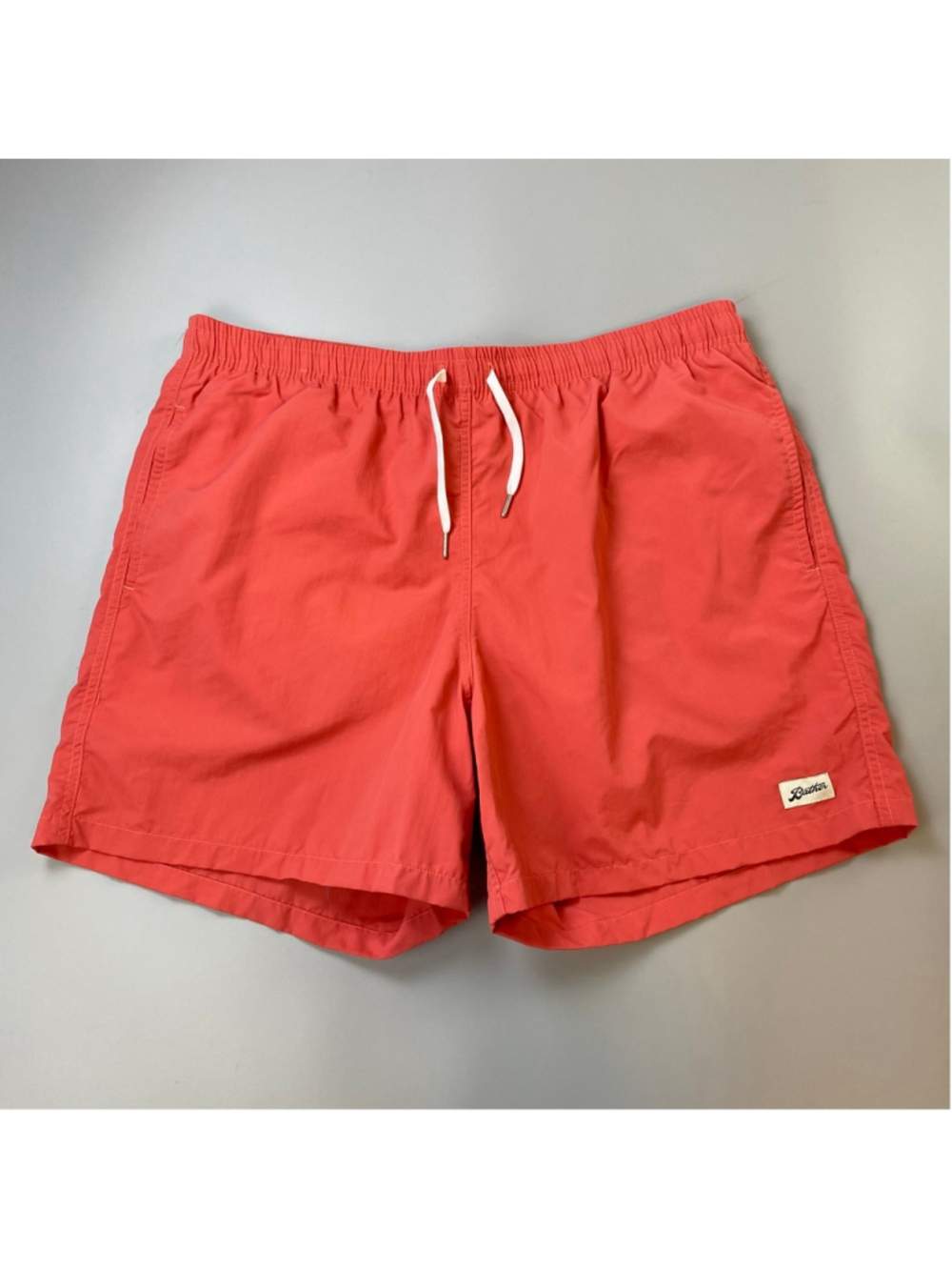 Bather Swim Trunks XXL Coral Preppy Minimalist Coastal Modern Heritage Mint